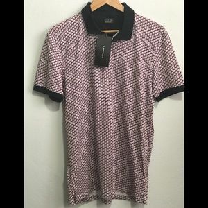 Zara Short Sleeve Polo Shirt Size L